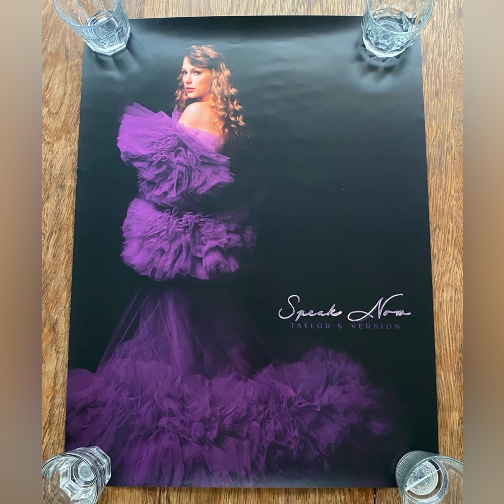 Taylor Swift Speak Now Lithograph